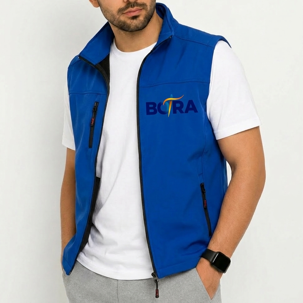 Softshell Fermuarlı İş Yeleği